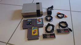 NES Konsole inkl. Super Mario Bros 1,2+3