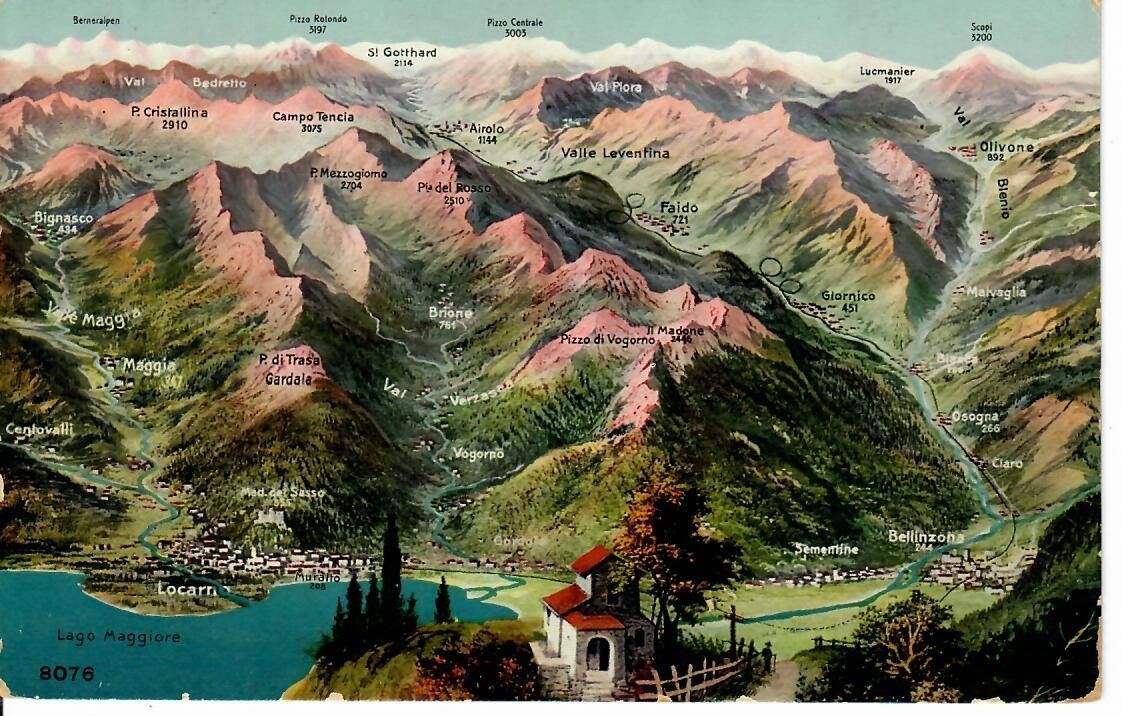 Cartes postales: Lago Maggiore – D'occasion à Hochdorf par Ziegel-16