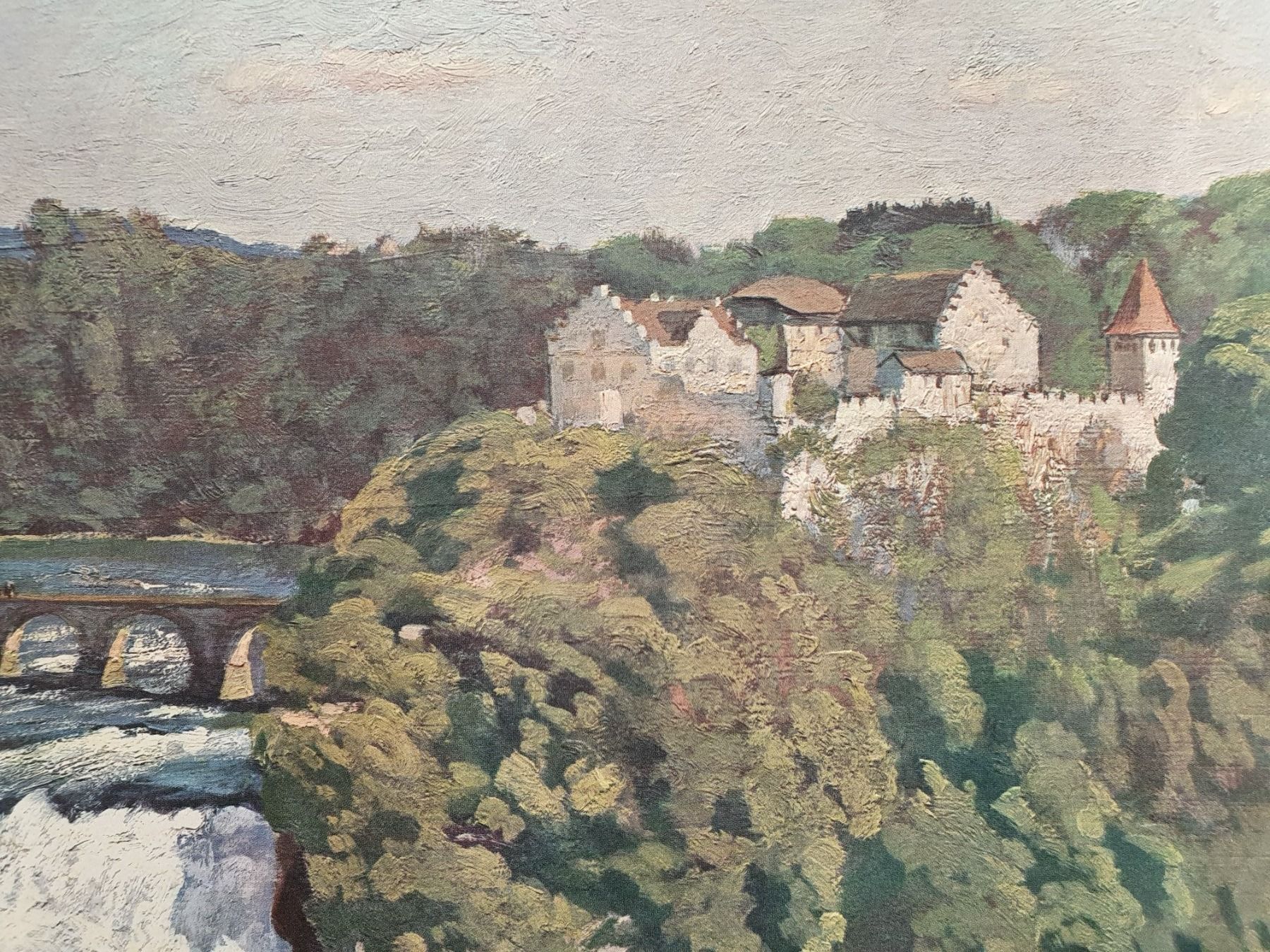 Posters & Illustrations: Schulwandbild Nr. 61 Rheinfall – D'occasion à Fribourg par YannDuc 1