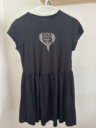 Kurzes Gothic Kleid von Disturbia Grösse M