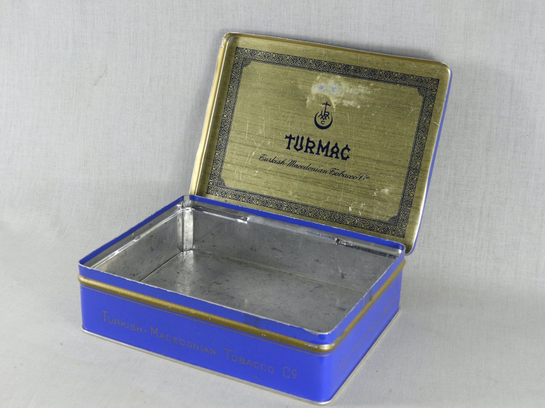 Sigari: Blechdose TURMAC Bleu – Usato da Horw venduto da luzernicus 3