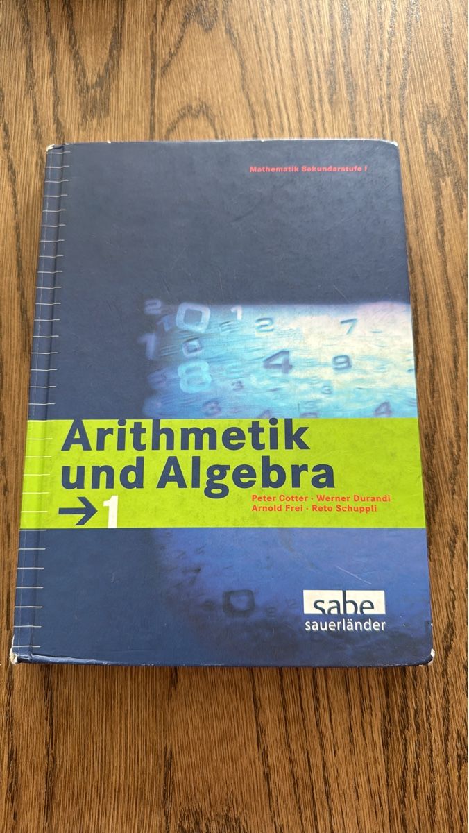 Libri: Arithmetik und Algebra 1 – Usato da Herisau venduto da XenonSniper