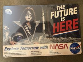 KISS Blechschild US-Werbung, Ace Frehley 