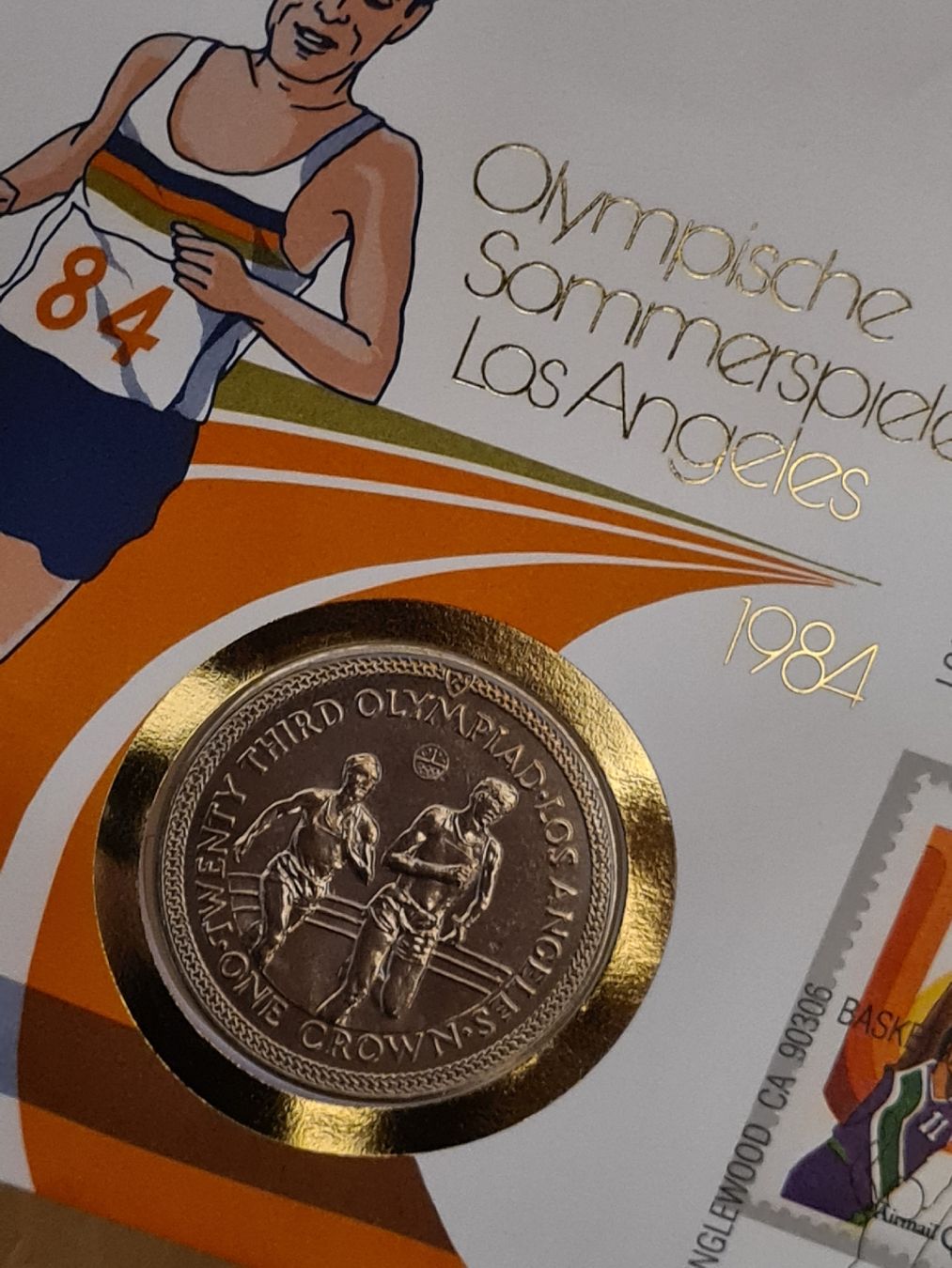 Tutti le monete: Numisbrief Olympische Sommerspiele – Nuovo (secondo la descrizione) da Bülach venduto da Recherchieren 1