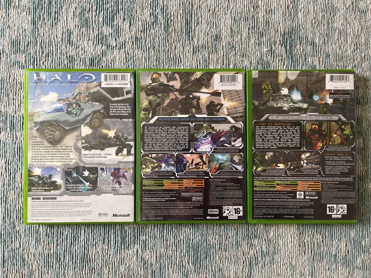 Microsoft Spiele: Halo: Combat Evolved, Halo 2, Multiplayer Map Pack Xbox – Gebraucht aus Couvet von  4
