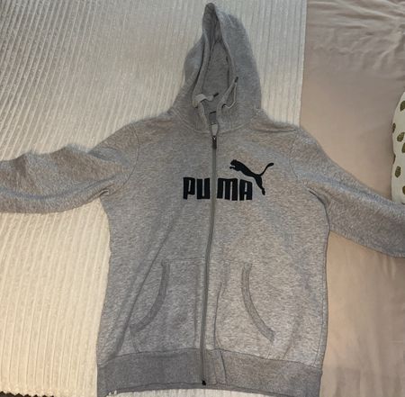 Puma Hoodie Grau Grösse L – Ideal für den Übergang!