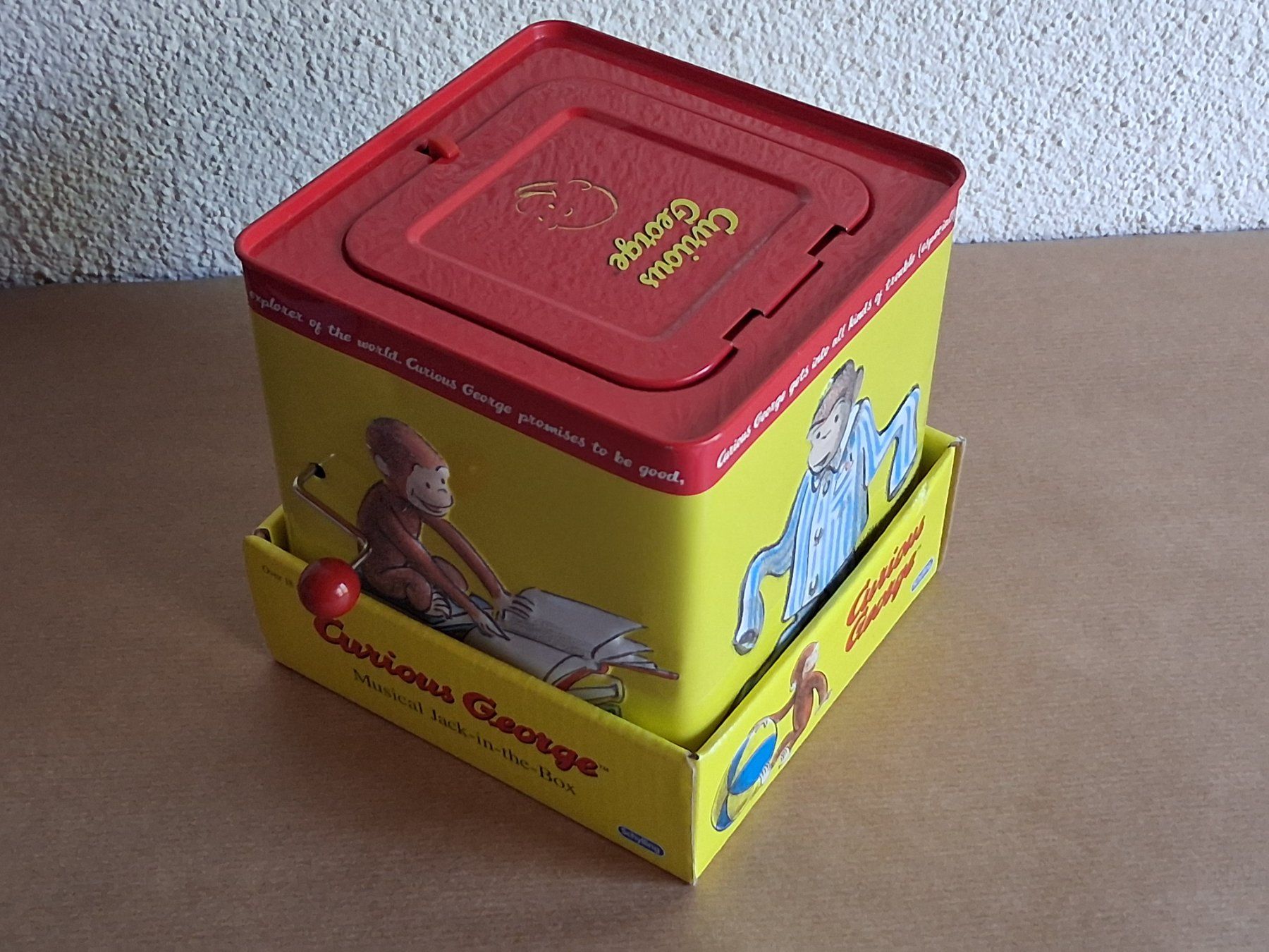 Giocattoli: Curious George.Musik Jack in Box. Neuwertig – Nuovo (secondo la descrizione) da Hagendorn venduto da siwasi3 1