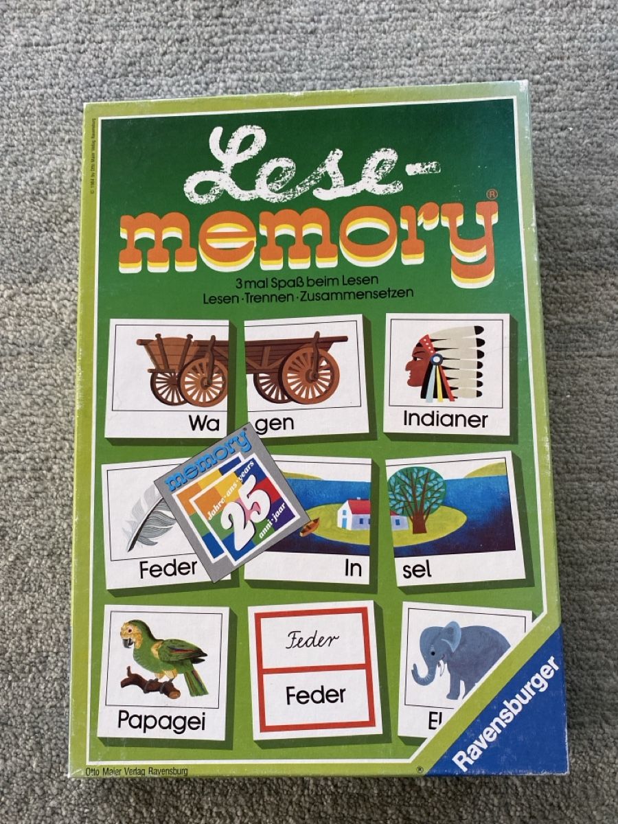 Ravensburger Giochi: Lesememory - Ravensburger – Nuovo (secondo la descrizione) da Russikon venduto da mofu961