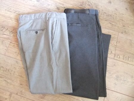 2 schöne Stoffhosen Grau Gr. 44