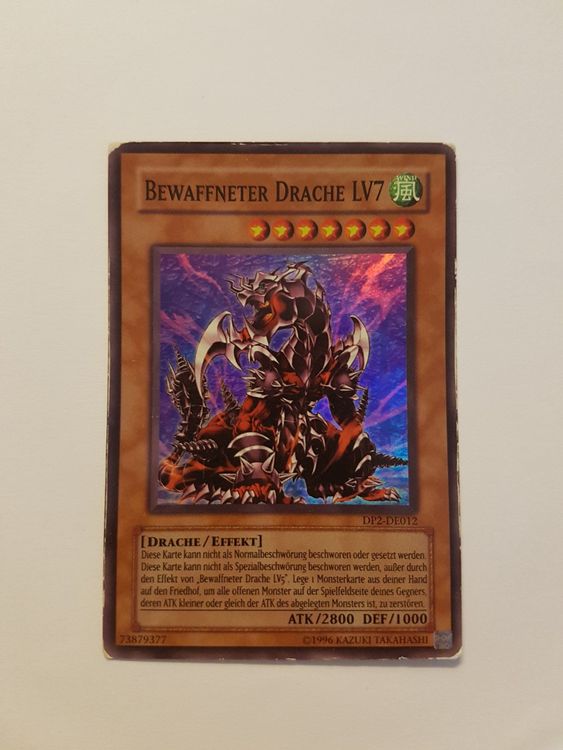 Bewaffneter Drache LV7 - Secret Rare 1. Auflage Deutsch - Yugioh Speed Duel