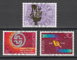 1974 Sonderpostmarken II mit ET - Vollstempel