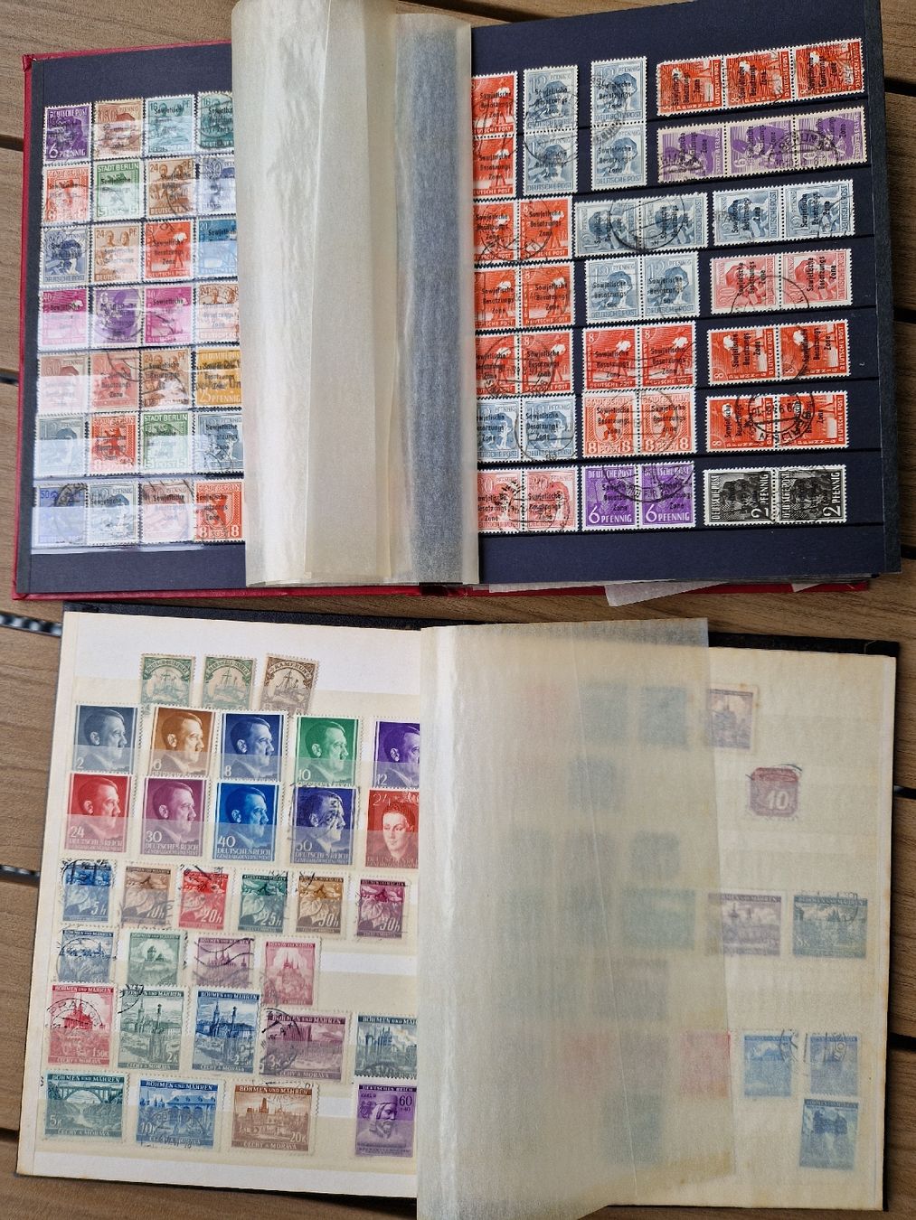 Tous les timbres: Zwei Alben Deutsches Reich Briefmarken – D'occasion à St. Gallen par Enrico_SG 1