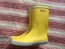 Gummistiefel Aigle gelb Grösse 34 guter Zustand