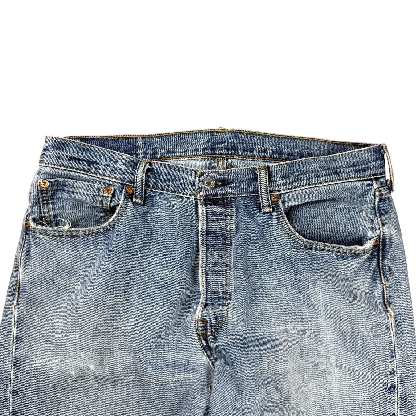 Levi's Jeans: Vintage Levi's 501 Washed Jeans  - L – Gebraucht aus Herisau von 1asupply 3