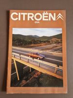 Citroën GS & GSA – 3 originale Auto -Broschüren, Französisch