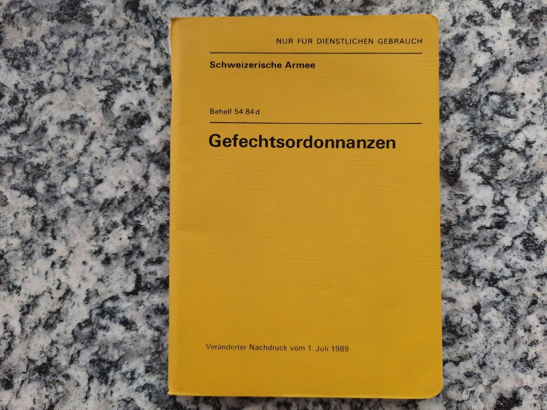 Livres: Gefechtsordonnanzen – Défectueux à Ruswil par Sammlergeist