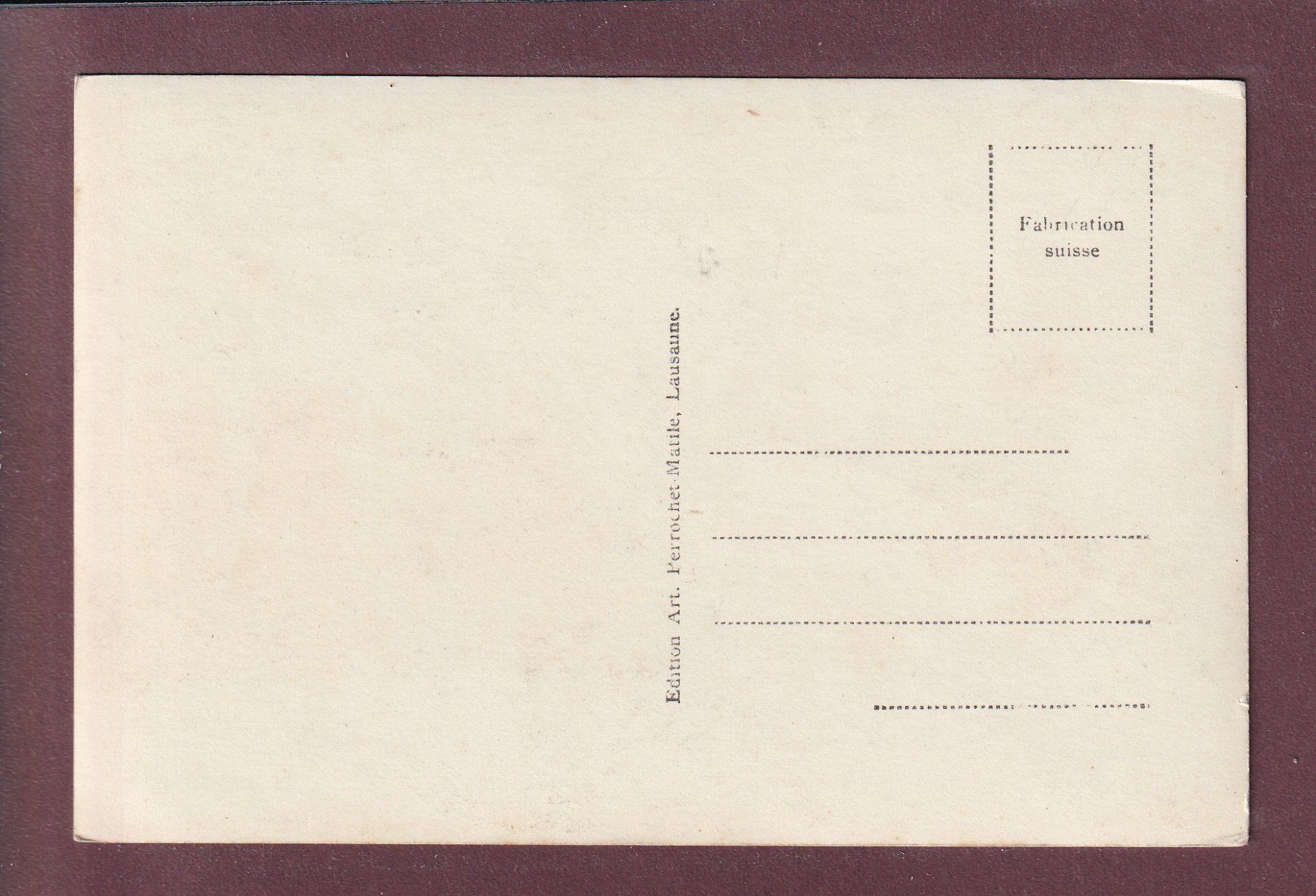 Cartes postales: CHAMPERY - Aux Revenez – D'occasion à Pully par nicecards 1