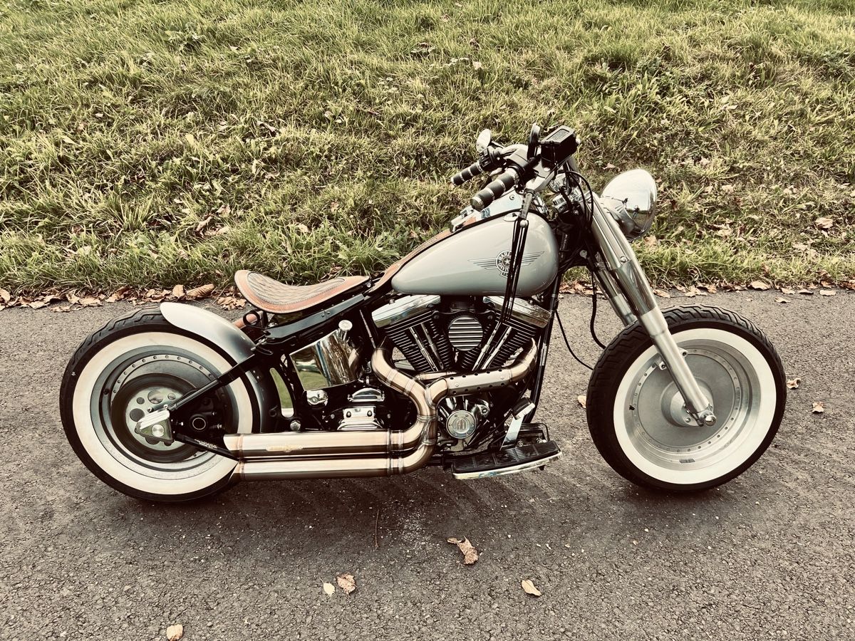 Harley-Davidson Chopper: 1992 Harley Davidson Softail Precision Bobber THE FURY – Usato da Meggen venduto da PrecisionBobbers 7