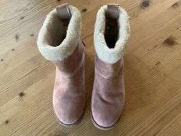 Tom Tailor Winterstiefel rosa gefüttert guter Zustand