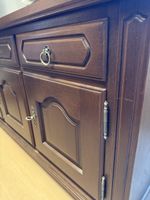 Antikes Sideboard Kommode aus Holz, 167 × 53 × 85 cm,