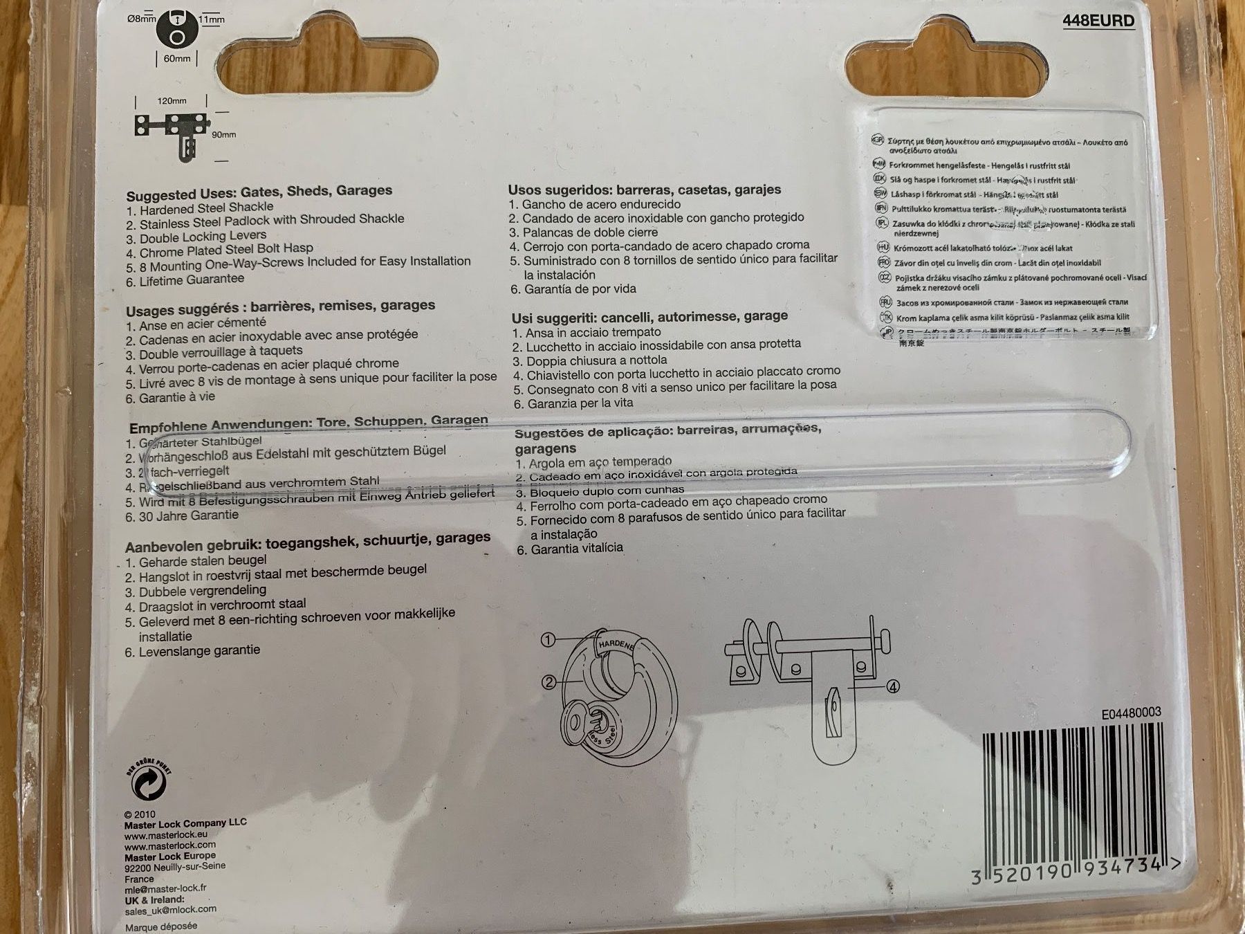 Schlösser: Schloss Master – Neu und originalverpackt aus Wettingen von Kawasaki987 1