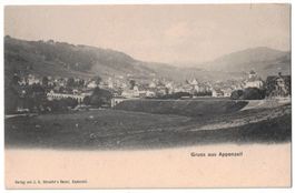 Gruss aus Appenzell, um 1910