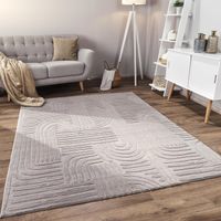 Einzelstück zum Sonderpreis! Riesig 240x340 Teppich 3D Grau