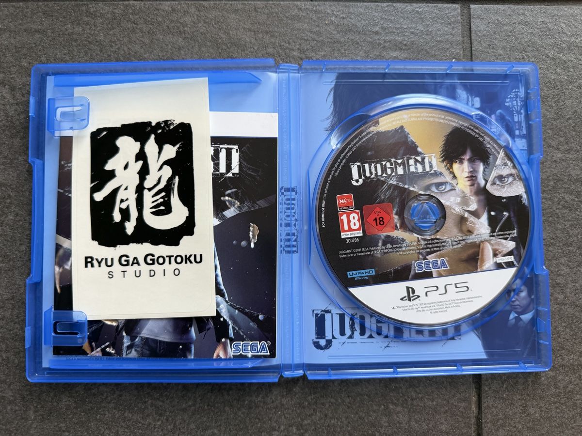 Sony Giochi: Judgment PS5 – Usato da Zürich venduto da cENS0R 2