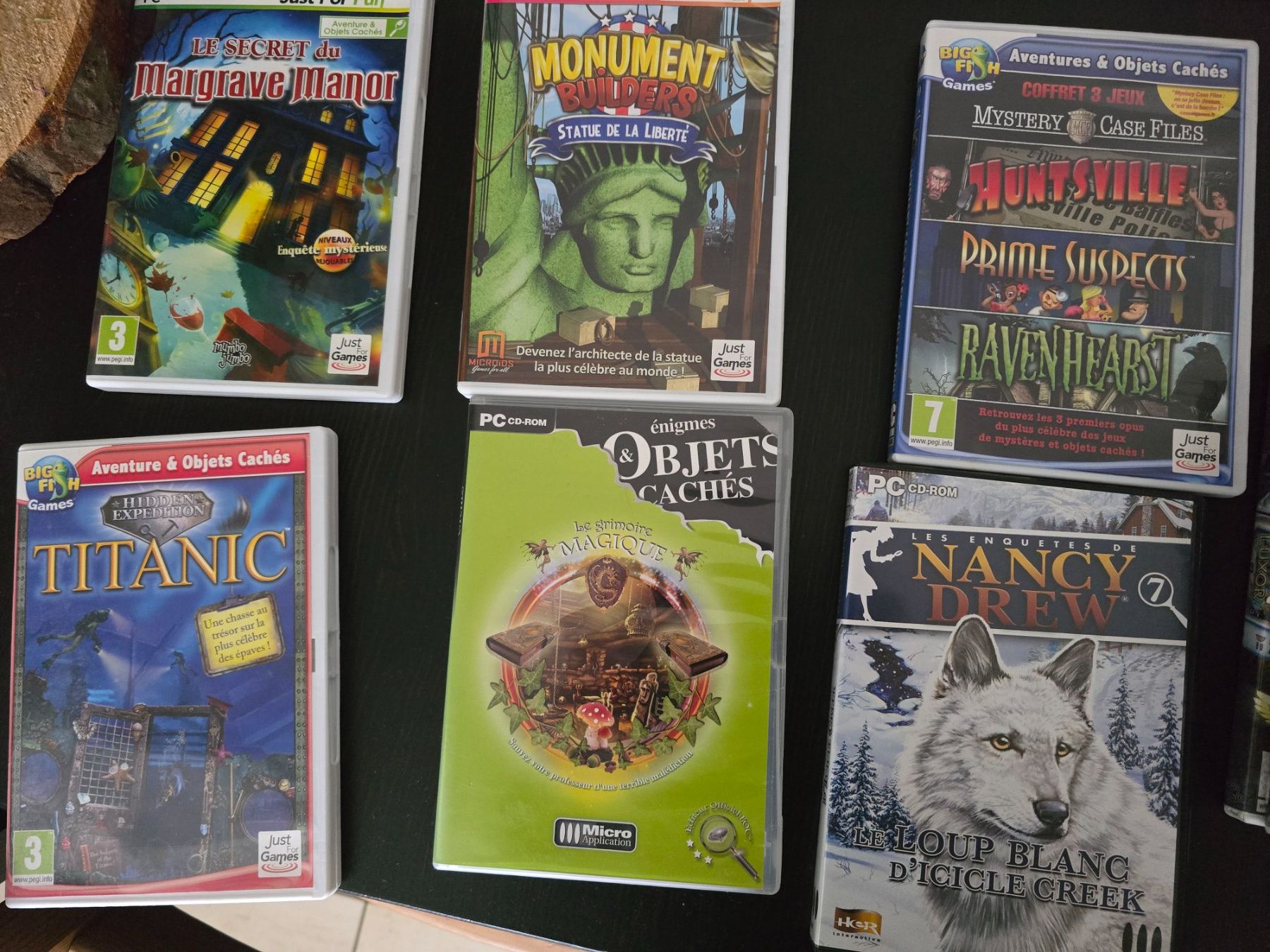 Spiele: Lot de 6 jeux PC – Gebraucht aus Tramelan von Nirdan