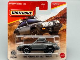 Matchbox 1985 Porsche 911 Rally 1:64 Neu OVP