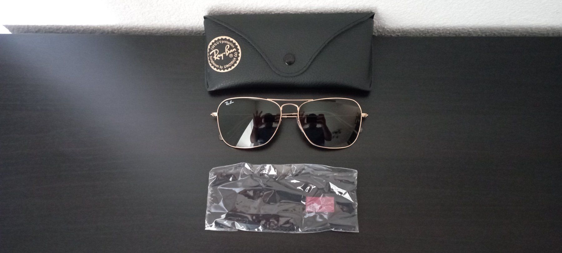 Ray-Ban Occhiali & Lenti: Sonnenbrille Ray-Ban Caravan – Nuovo (secondo la descrizione) da Allschwil venduto da pri_9lsr