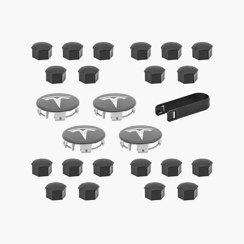 Tesla Tutti pezzi di ricambio auto: Tesla Model 3 Aero Wheel Cap Kit – Nuovo e nell'imballaggio originale da Richterswil venduto da Mynewjersey 3