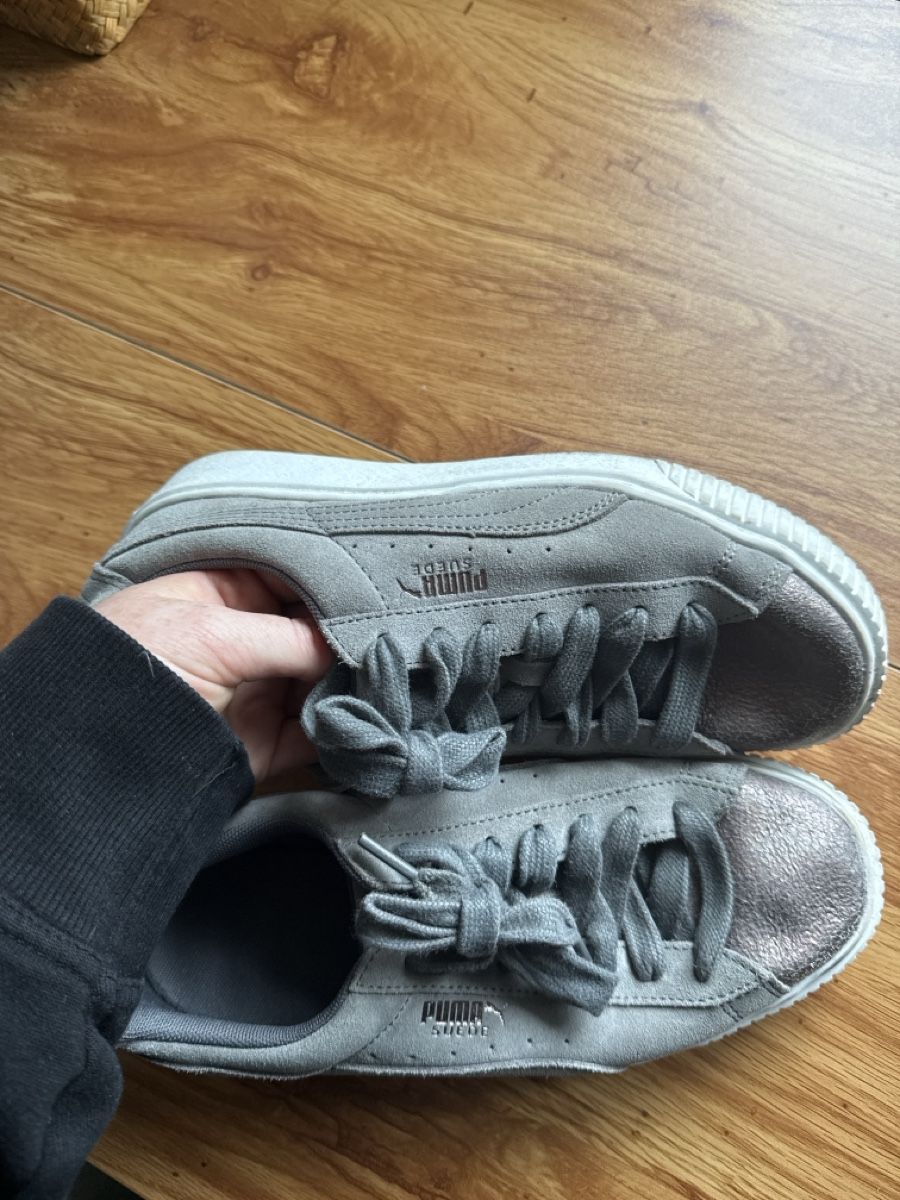Puma Damenschuhe: Puma Sneaker, grau, Grösse 38.5 – Gebraucht aus Grenchen von elr_rwk7 2