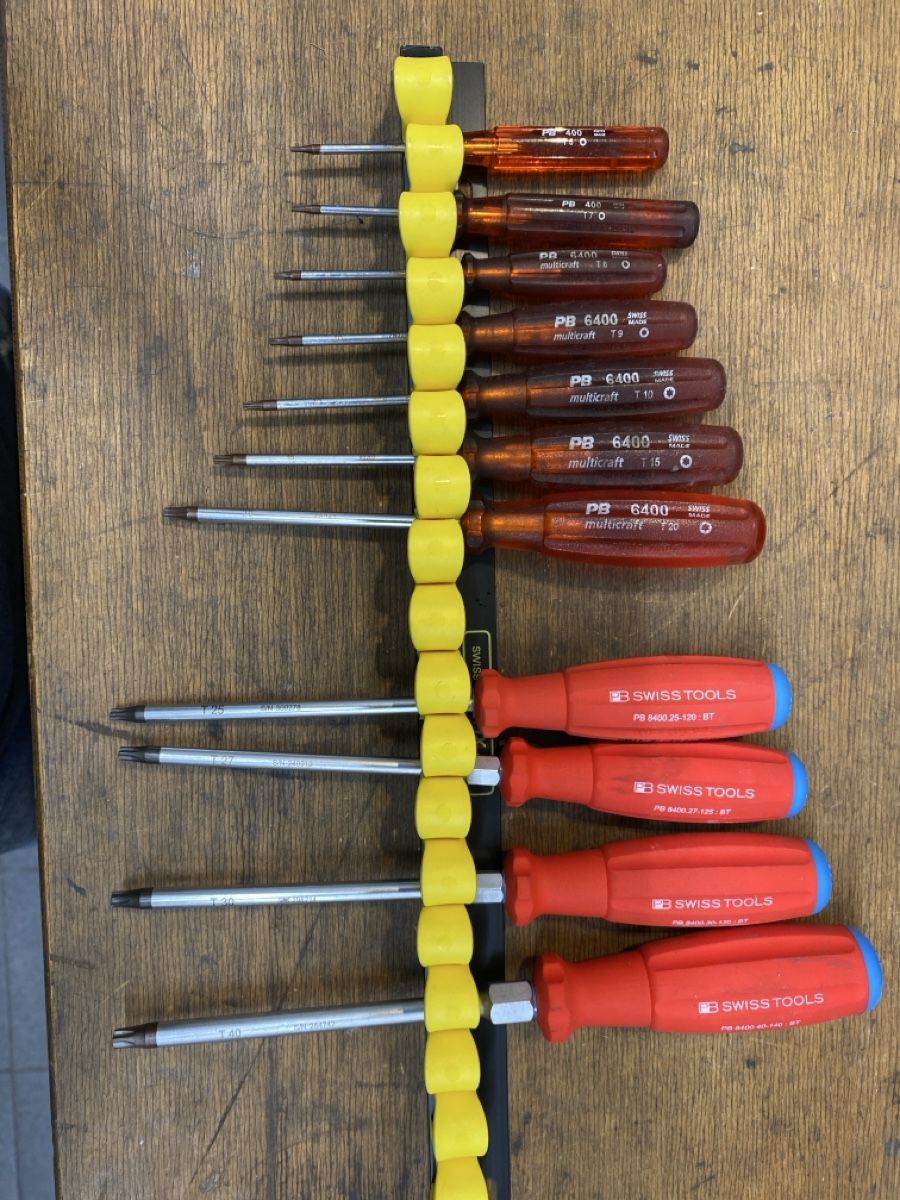 PB Swiss Tools Tutti gli attrezzi: PB Swiss Tools Torx Set – Usato da Brugg AG venduto da nr1