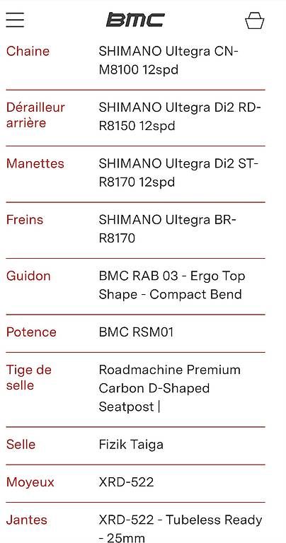 BMC Vélos: BMC Roadmachine Three – D'occasion à Oulens-Echallens par SSBY 4