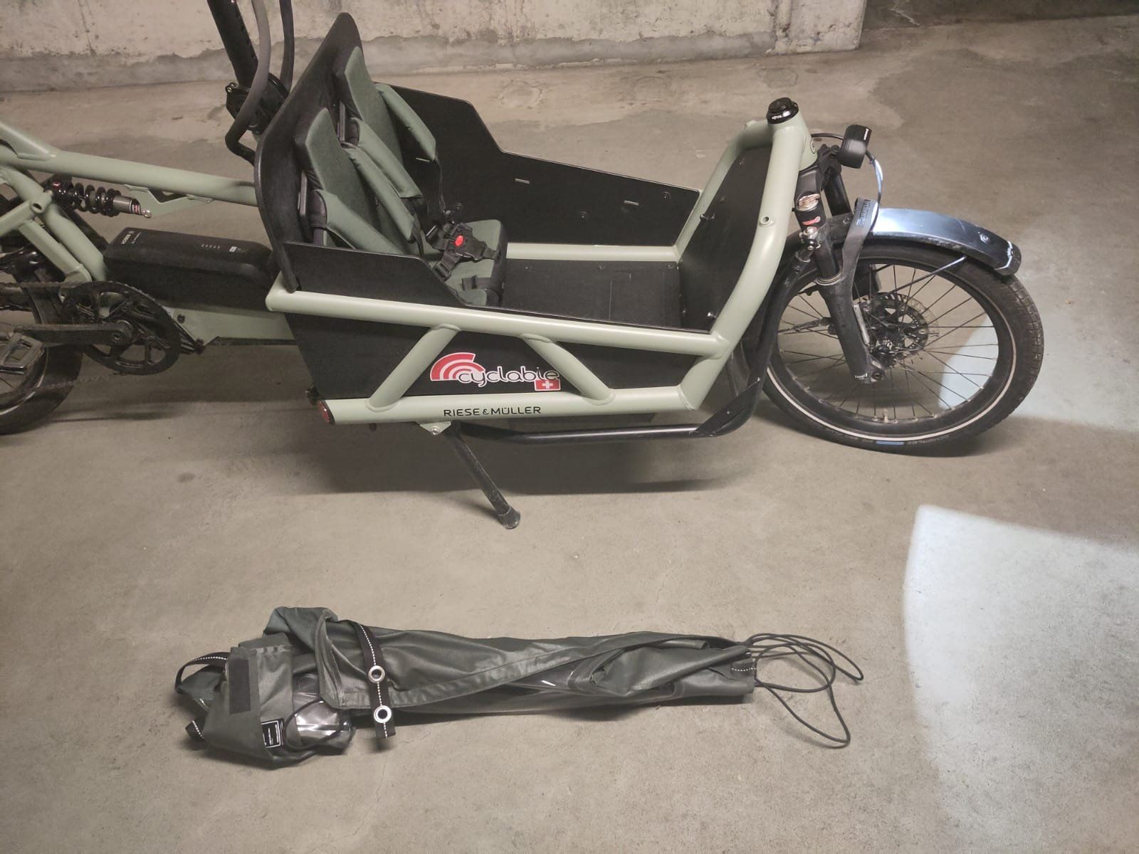 Riese & Müller Biciclette: Vélo cargo électrique - Riese & Müller Load4 60 Touring – Usato da Biel/Bienne venduto da tri_lwl7 2