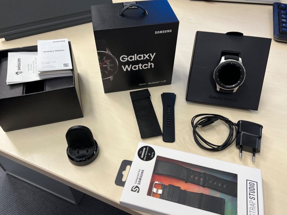 SAMSUNG GALAXY WATCH / SM-R805F / 46mm / LTE (Gebraucht) in Obfelden ...