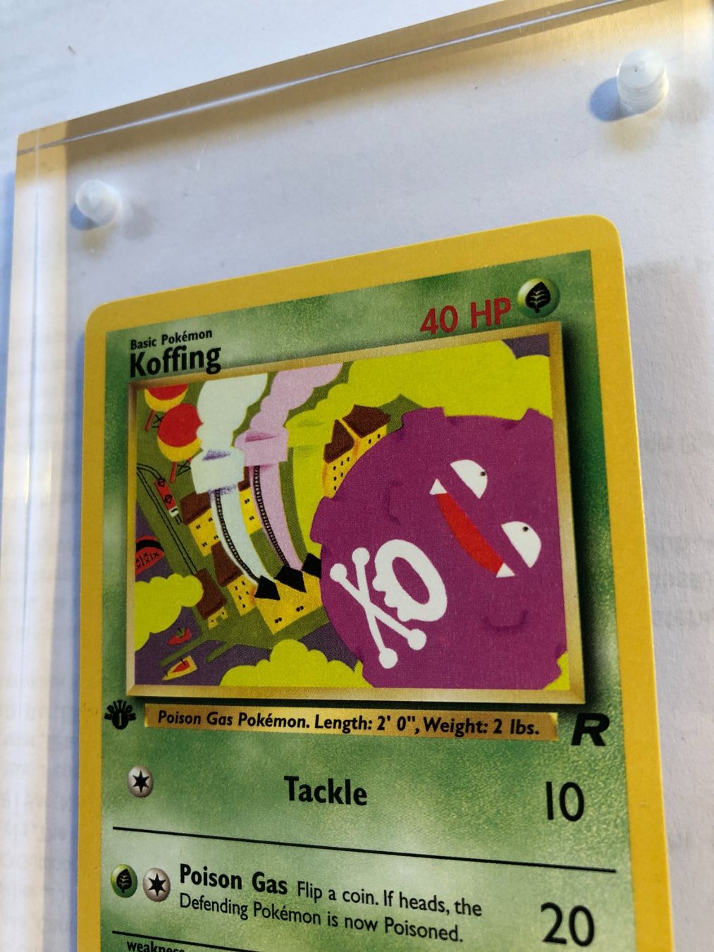 Cartes à collectionner: Koffing 1st Team Rocket - MINT - ab 1.- – D'occasion à Giubiasco par dan_pr8b 3