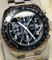 POLICE Chronograph Herrenuhr 48 mm ( Neupreis : 275 CHF )