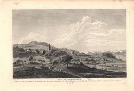 Morgarten Originalkupferstich 1780