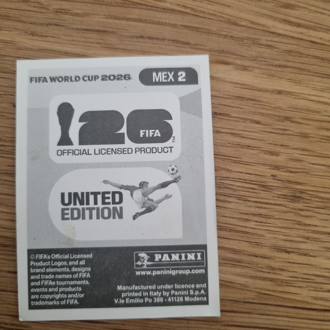 Panini Carte collezionabili: CDM 2026 Panini sticker MEX 2 – Nuovo e nell'imballaggio originale da Monthey venduto da ced_2zby 1