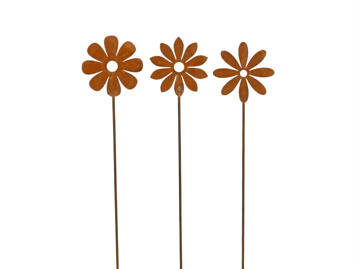 Toutes les décorations: Rostblumen Gartenstecker Set 70cm – Neuf avec emballage d'origine à Matzendorf par Gartendeko-Shop 1