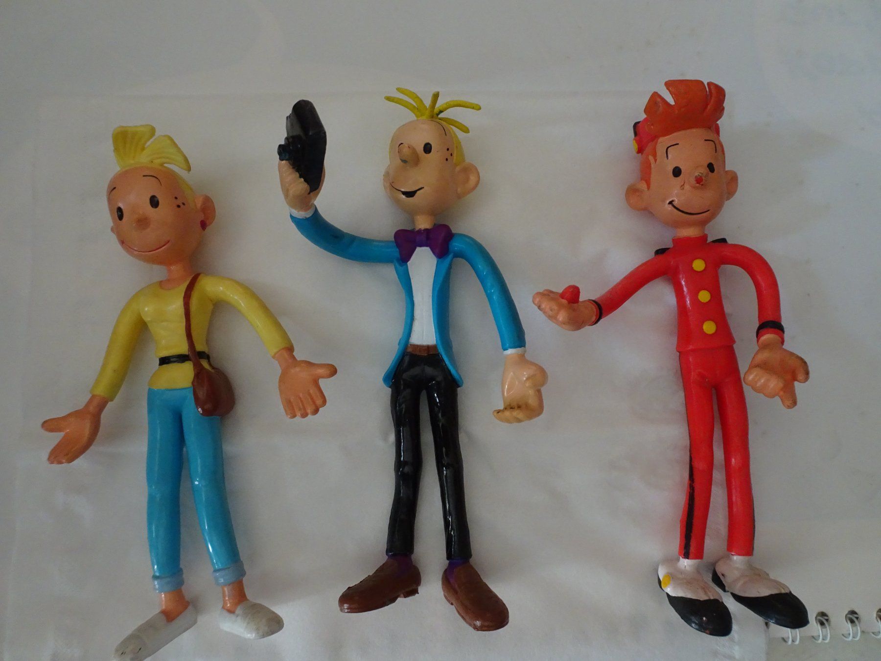 Statuette: 3 Comicfiguren Spirou & Fantasio – Usato da Schönenwerd venduto da schnitzunddrunter