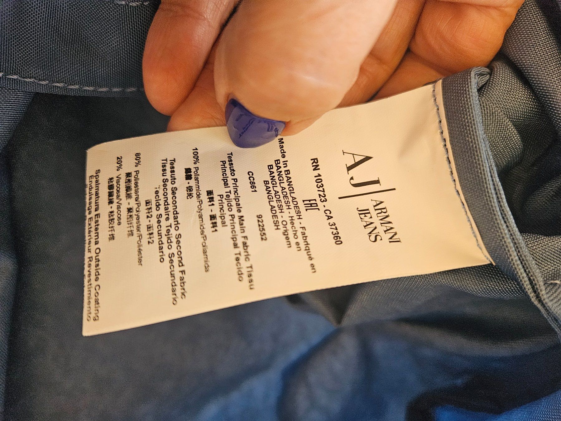 Armani Borse da donna: Armani Jeans Grosse Tasche Neu – Nuovo (secondo la descrizione) da Bern venduto da Alea6892 4