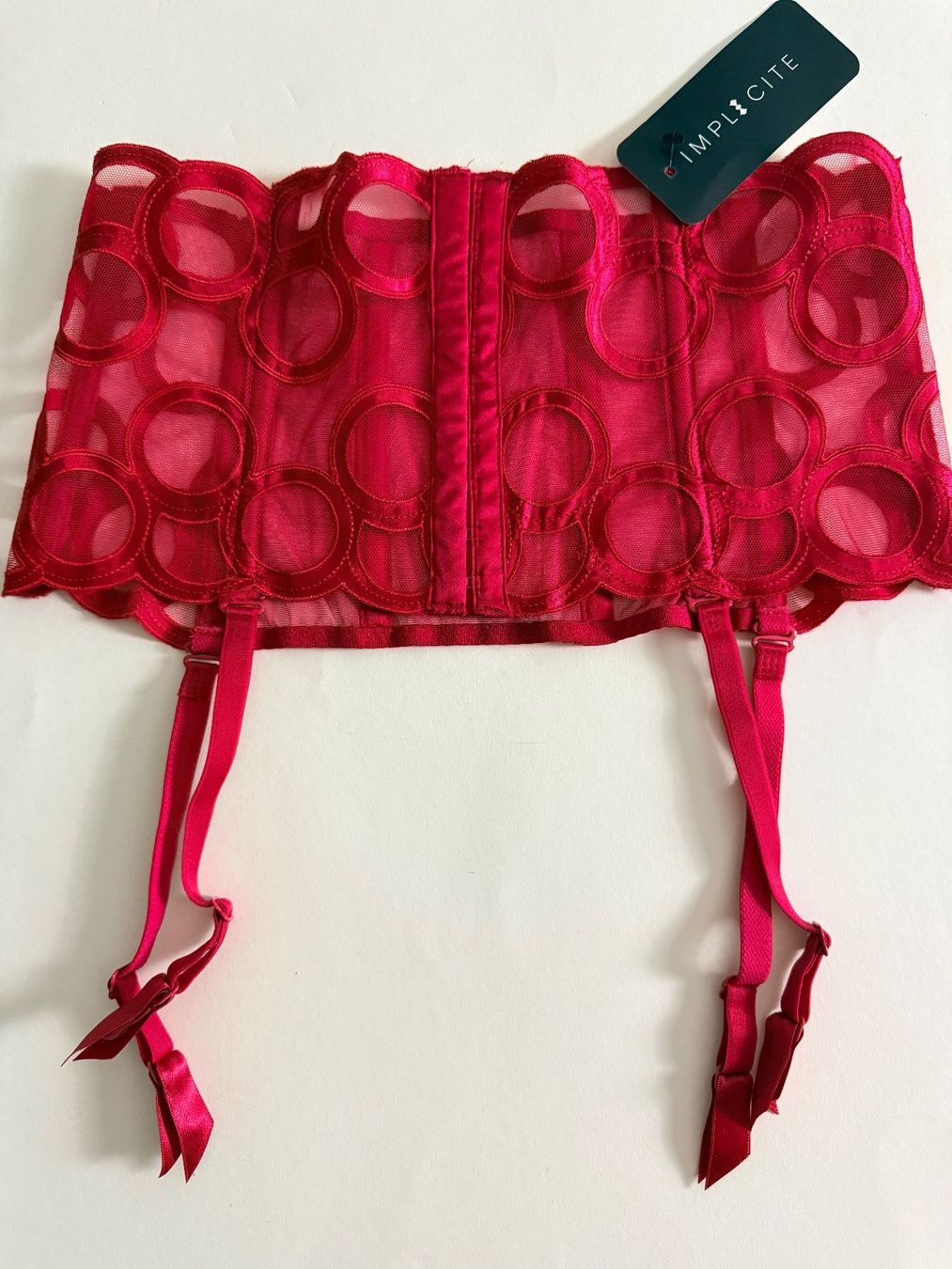Altra biancheria intima: IMPLICITE, Hüftgürtel DECADENCE, Grösse 38 + Strümpfe – Nuovo e nell'imballaggio originale da Rudolfstetten venduto da gst_g7xl 1
