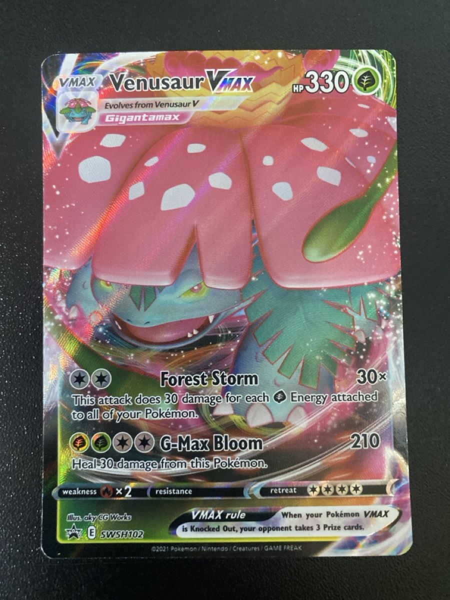 Pokémon Carte collezionabili: Venusaur VMAX  Pokemon  – Nuovo (secondo la descrizione) da Utzenstorf venduto da chrigelti