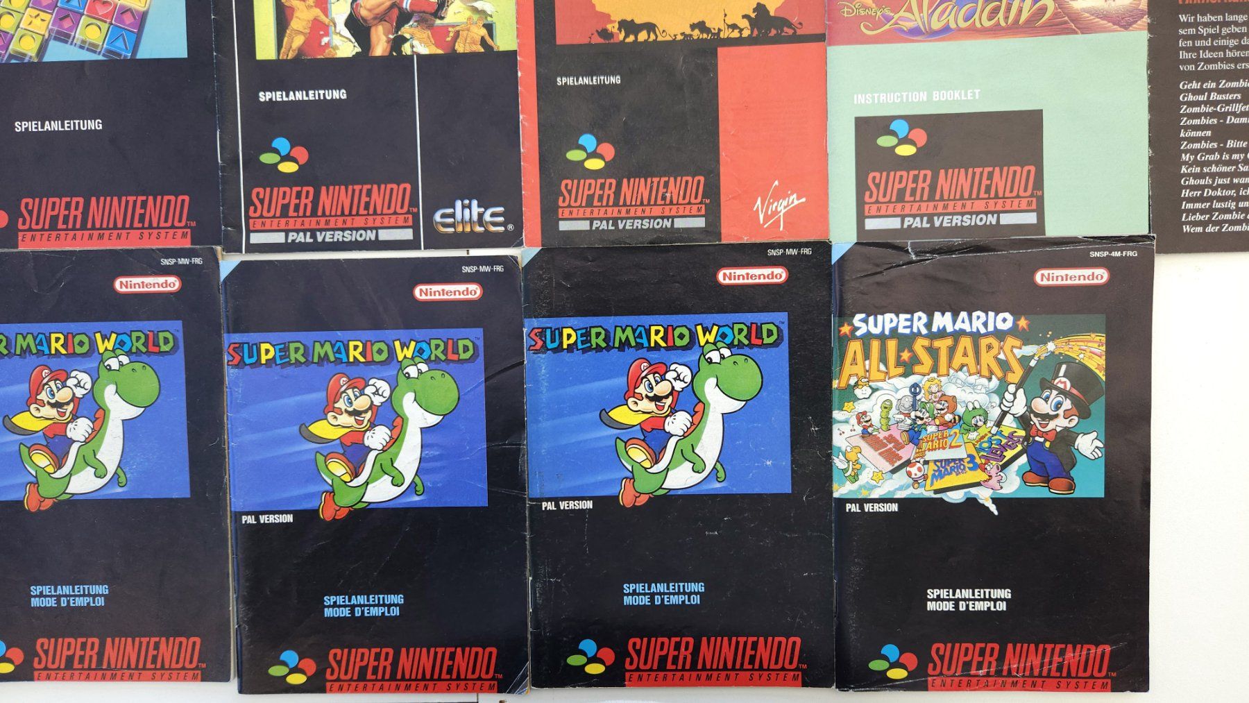 Nintendo Giochi: 22 Anleitungen Super Nintendo – Usato da Autigny venduto da zel_gvl5 3