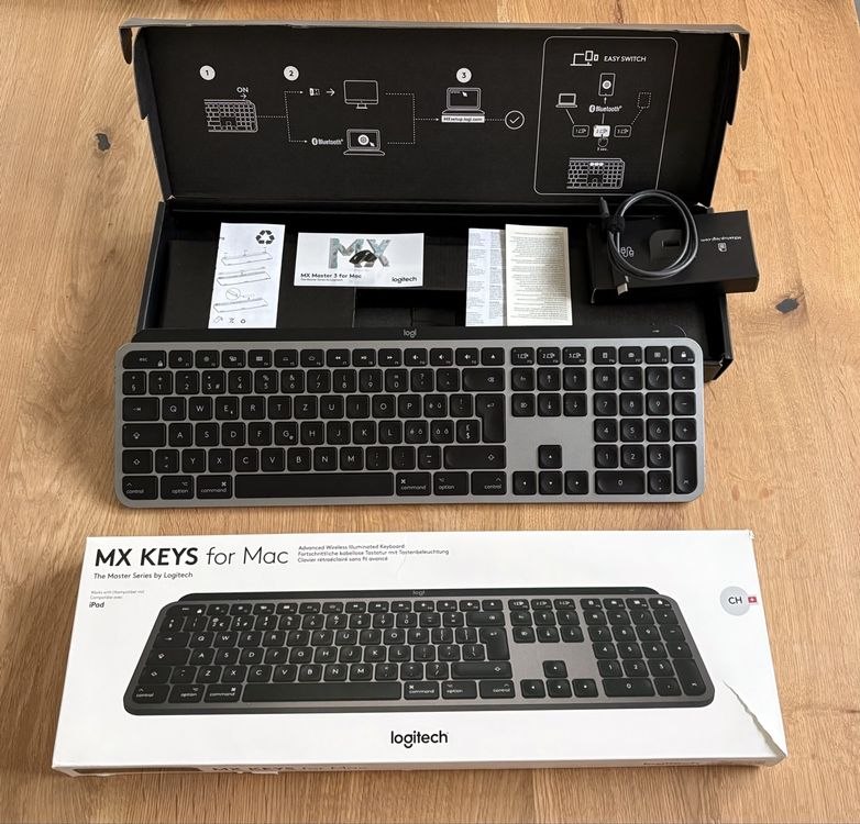 Logitech MX Keys für Mac guter Zustand (Gebraucht) in Breitenbach für ...