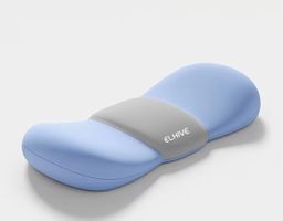 Ergonomisches Lendenkissen-Gesundheit-Schmerzfrei- Blau