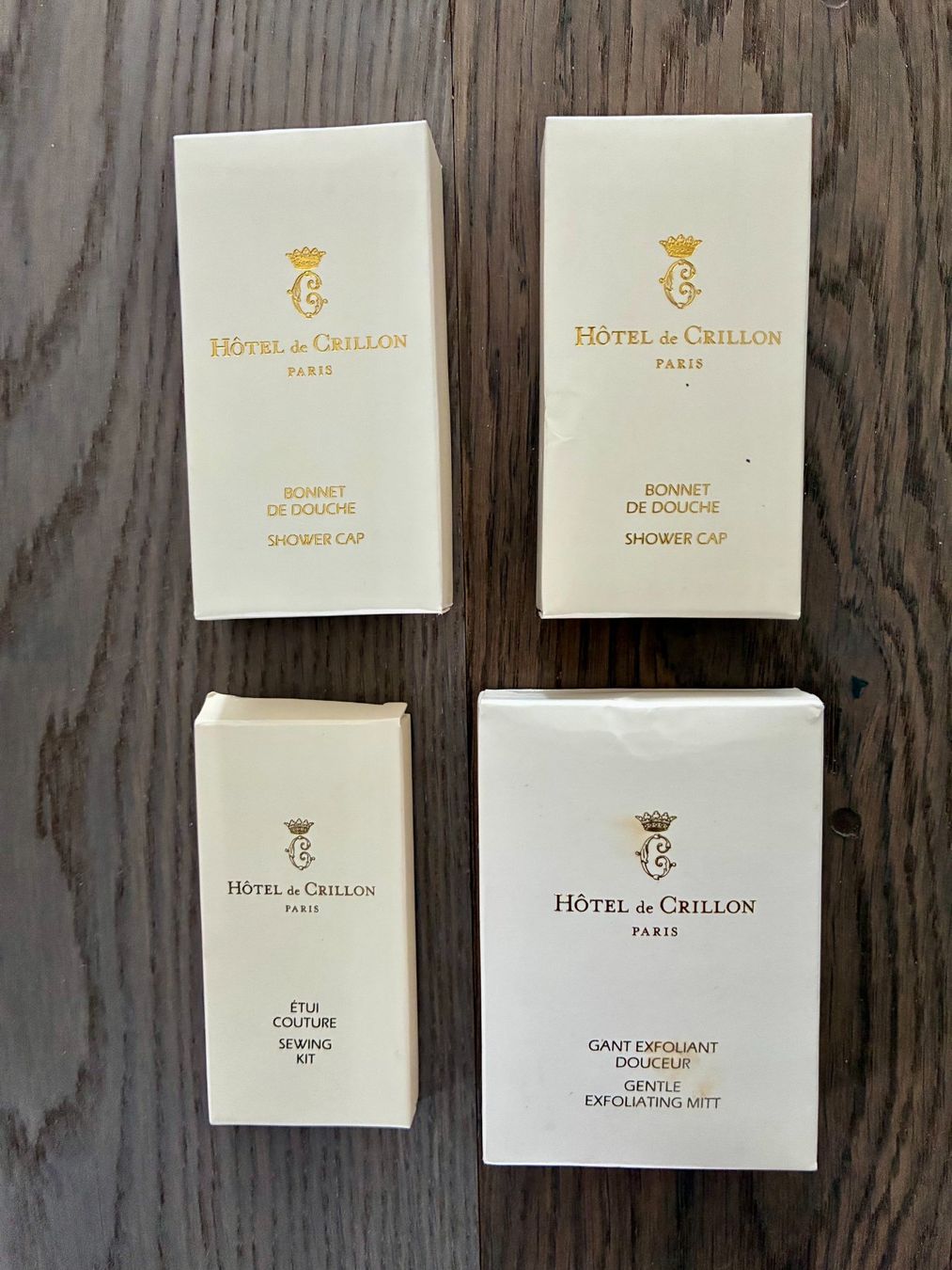 Altro per la cura del corpo: Hôtel de Crillon Paris - Ensemble de produits – Nuovo e nell'imballaggio originale da Vésenaz venduto da atadde 2